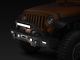 Barricade Vision Series Front Bumper with LED Fog Lights, Work Lights and 20-Inch LED Light Bar (07-18 Jeep Wrangler JK)