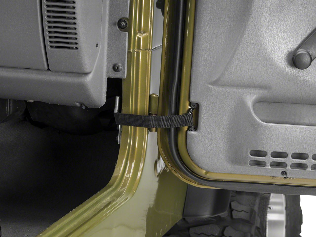 Rugged Ridge Wrangler Adjustable Door Straps 12103 01 87 06 Jeep