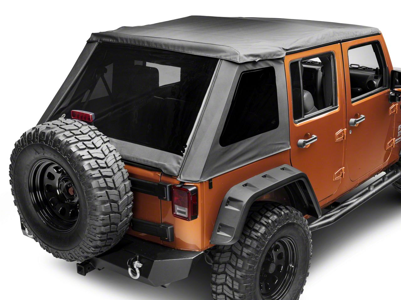 Bestop Wrangler Trektop NX Glide - Black Diamond 54923-35 (07-18 Jeep ...