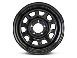 Pro Comp Wheels Steel Series 51 District Gloss Black Wheel; 15x8 (84-01 Jeep Cherokee XJ)