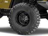 Pro Comp Wheels Steel Series 97 Rock Crawler Gloss Black Wheel; 15x10; -44mm Offset (97-06 Jeep Wrangler TJ)