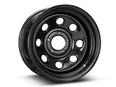 Pro Comp Wheels Steel Series 97 Rock Crawler Gloss Black Wheel; 15x8 (84-01 Jeep Cherokee XJ)