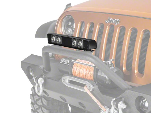 Delta Lights 16-Inch LED Front Light Bar (Universal; Some Adaptation May Be Required)