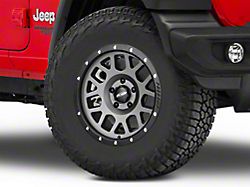 Pro Comp Wheels Vertigo Matte Graphite Wheel; 17x9 (18-23 Jeep Wrangler JL)