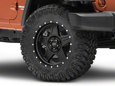 Pro Comp Wheels Predator Satin Black Wheel; 18x9 (22-24 Jeep Grand Cherokee WL)