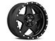 Pro Comp Wheels Predator Satin Black Wheel; 18x9 (07-18 Jeep Wrangler JK)