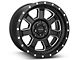 Pro Comp Wheels Sledge Satin Black Milled Wheel; 17x9 (18-24 Jeep Wrangler JL)