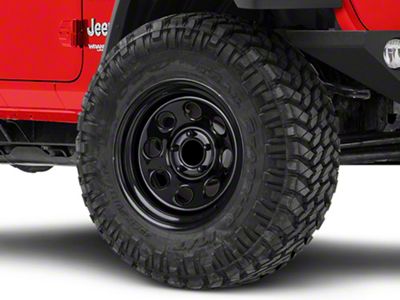 Pro Comp Wheels Series 97 Rock Crawler Gloss Black Wheel; 17x9 (18-23 Jeep Wrangler JL)