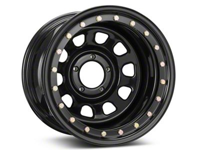 Pro Comp Wheels Steel Series 252 Street Lock Gloss Black Wheel; 15x10 (93-98 Jeep Grand Cherokee ZJ)