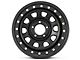Pro Comp Wheels Steel Series 252 Street Lock Flat Black Wheel; 15x8 (87-95 Jeep Wrangler YJ)