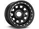 Pro Comp Wheels Steel Series 252 Street Lock Flat Black Wheel; 15x8 (84-01 Jeep Cherokee XJ)