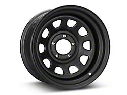 Pro Comp Wheels Steel Series 51 District Flat Black Wheel; 15x8 (84-01 Jeep Cherokee XJ)