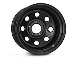 Pro Comp Wheels Steel Series 97 Rock Crawler Flat Black Wheel; 15x10 (87-95 Jeep Wrangler YJ)
