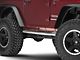Smittybilt 3-Inch Sure Side Step Bars; Stainless Steel (07-18 Jeep Wrangler JK 2-Door)