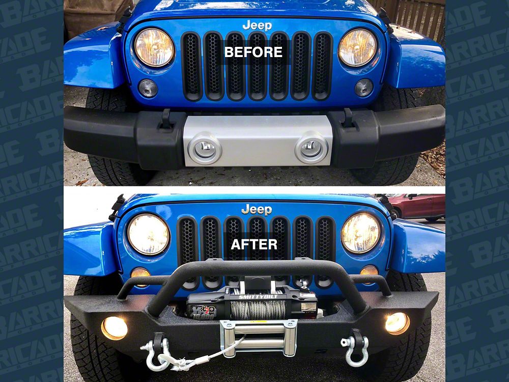 Barricade Adventure HD Front Bumper (0718 Jeep Wrangler JK