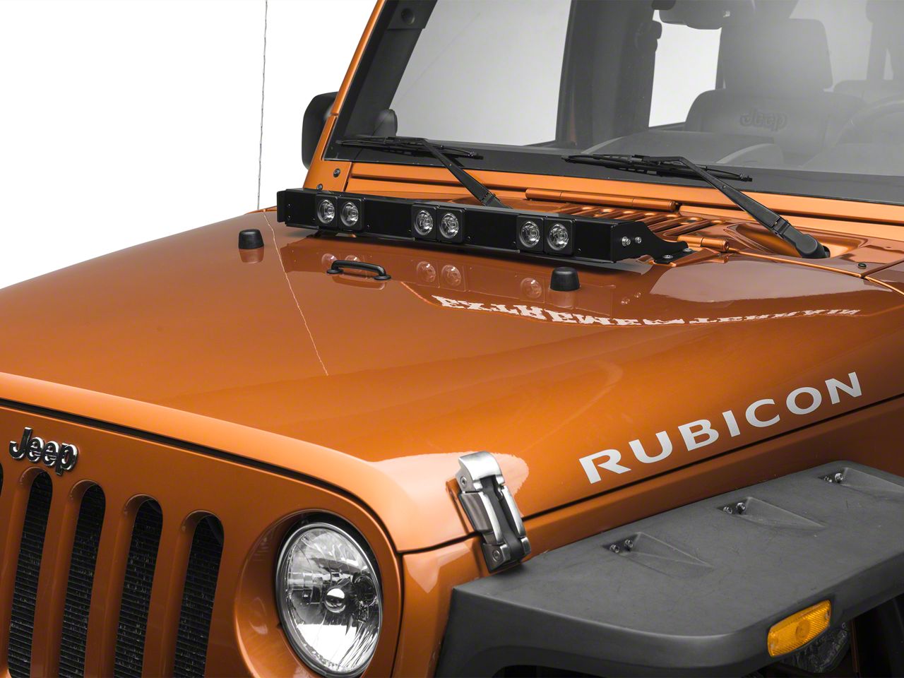 Delta Jeep Wrangler SILO LED EHood Light Bar 019520ESIL (0718 Jeep Wrangler JK)