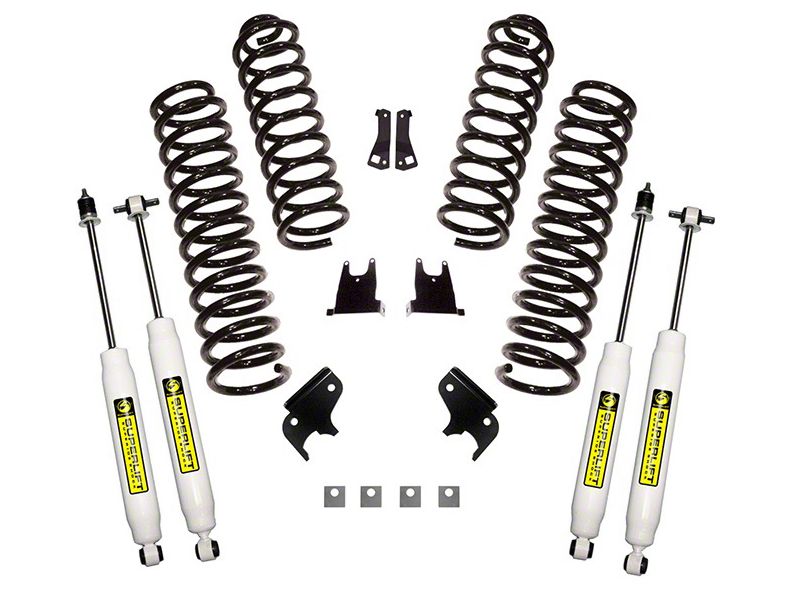 SuperLift Wrangler 2.5 in. Suspension Lift Kit w/ Superide Shocks K931