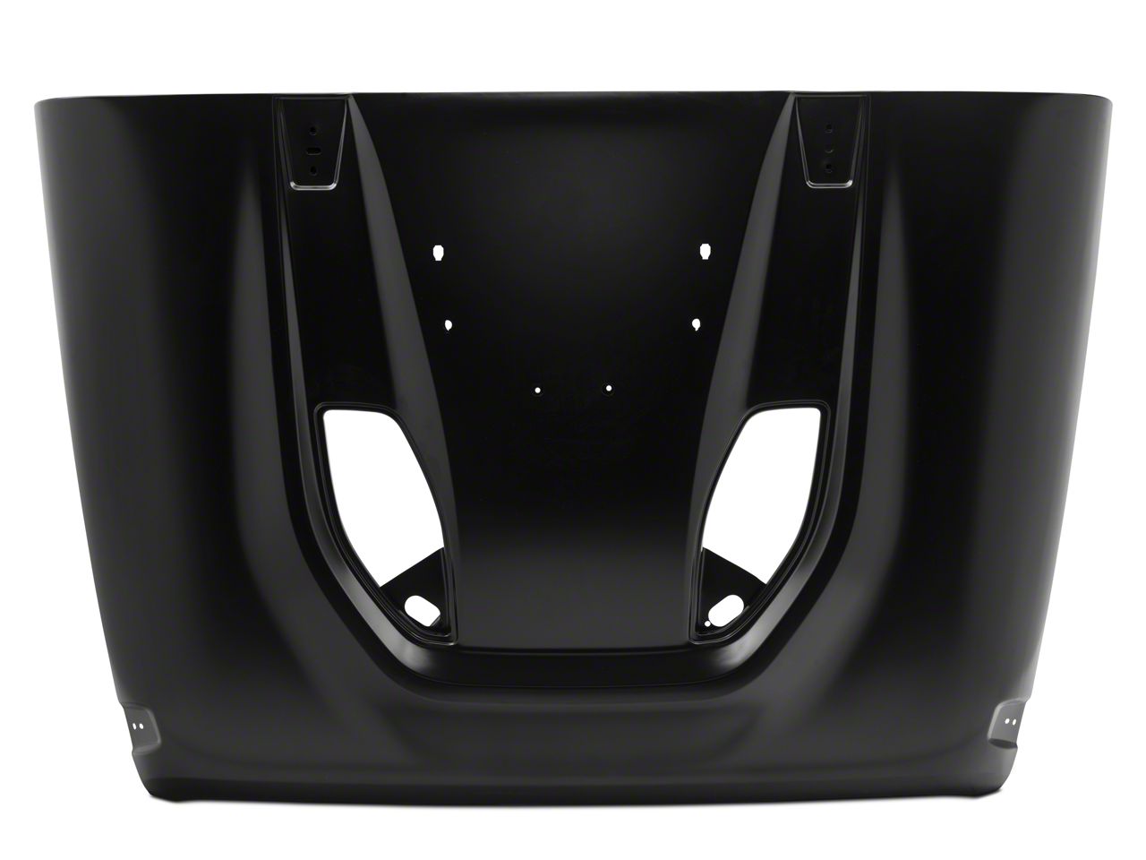 Smittybilt SRC Stingray Vented Hood; Unpainted (07-18 Jeep Wrangler JK)