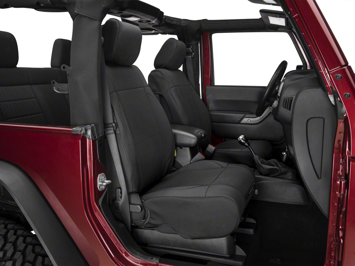 Smittybilt G E A R Custom Fit Front Seat Covers 07 18 Jeep Wrangler Jk