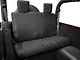 Smittybilt G.E.A.R Custom Fit Rear Seat Cover; Black (07-18 Jeep Wrangler JK)