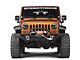 Rugged Ridge 3-Inch Square LED Lights with Windshield Mounting Brackets; Dual Beam (07-18 Jeep Wrangler JK)