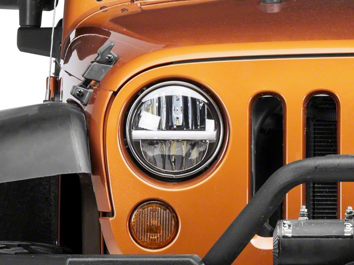 How to Install Raxiom 7 in. LED Headlights w/ Horizontal Accent Light