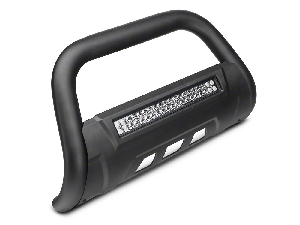 Barricade HD Bull Bar with Skid Plate and 20Inch DualRow LED Light