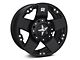 XD Rockstar Matte Black Wheel; 18x9 (07-22 Jeep Wrangler JK & JL)