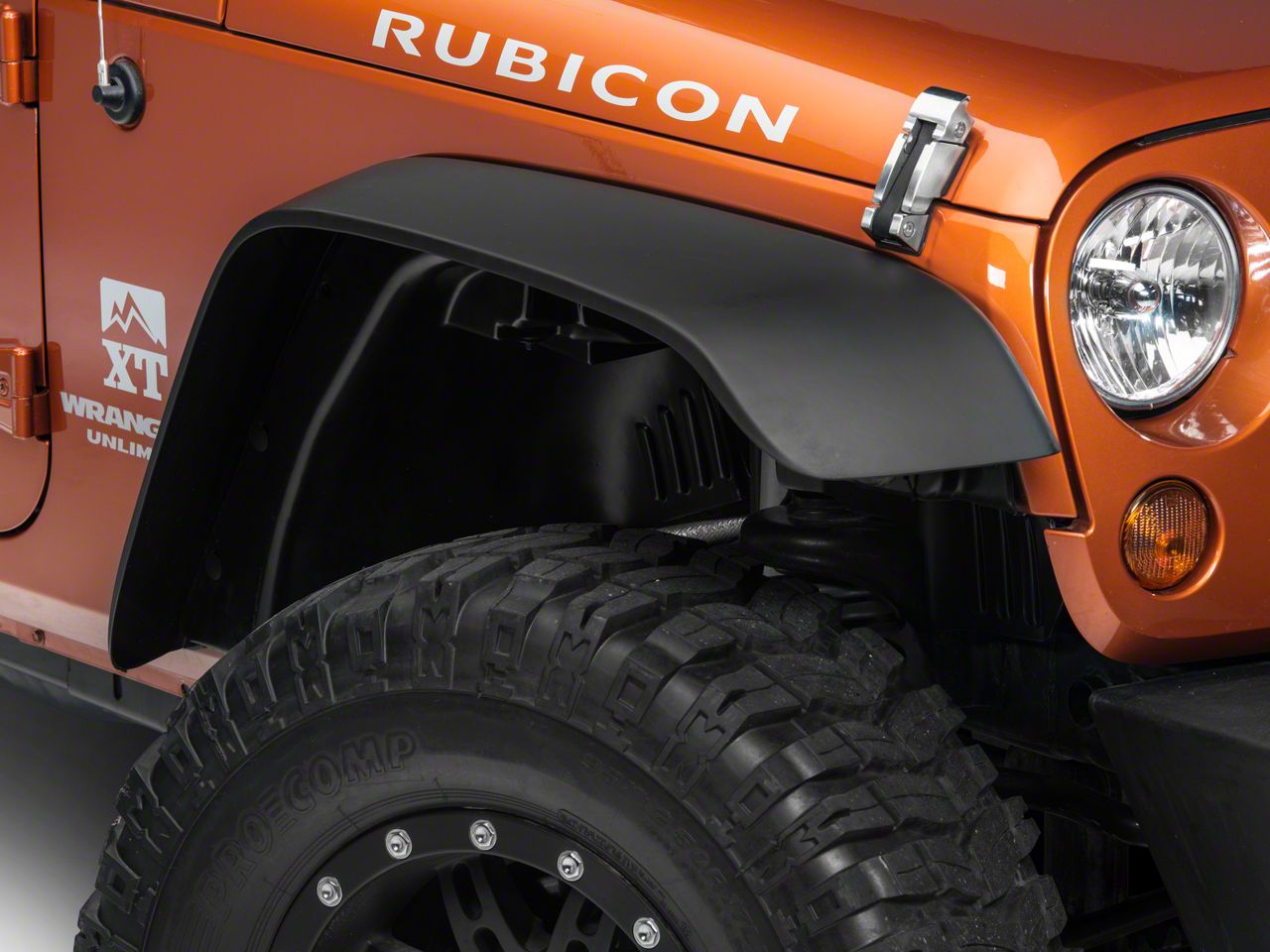 Rugged Ridge Jeep Wrangler At Flat Fender Flares 1162010 07 18 Jeep