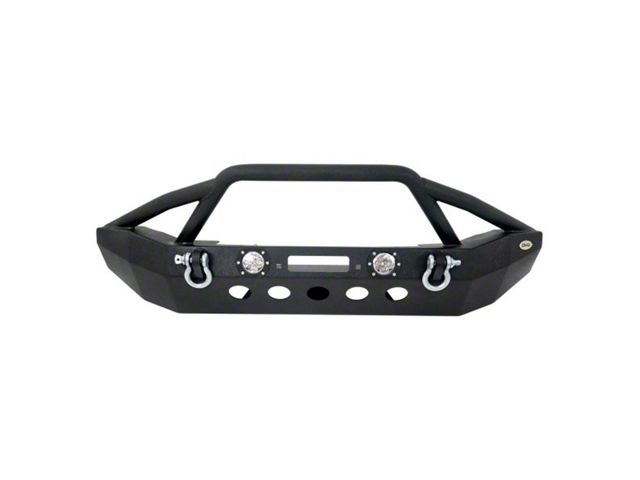 DV8 Offroad LSF-8 Steel Mid Width Front Bumper with LED Lights (20-24 Jeep Gladiator JT)