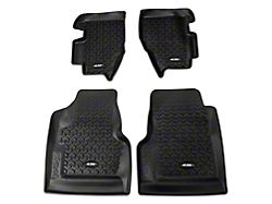 Rugged Ridge All-Terrain Front and Rear Floor Mats; Black (97-06 Jeep Wrangler TJ)