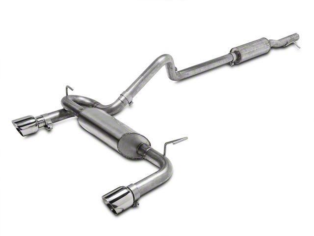 Stainless Works Dual Outlet Cat-Back Exhaust with Polished Tips (12-18 Jeep Wrangler JK)