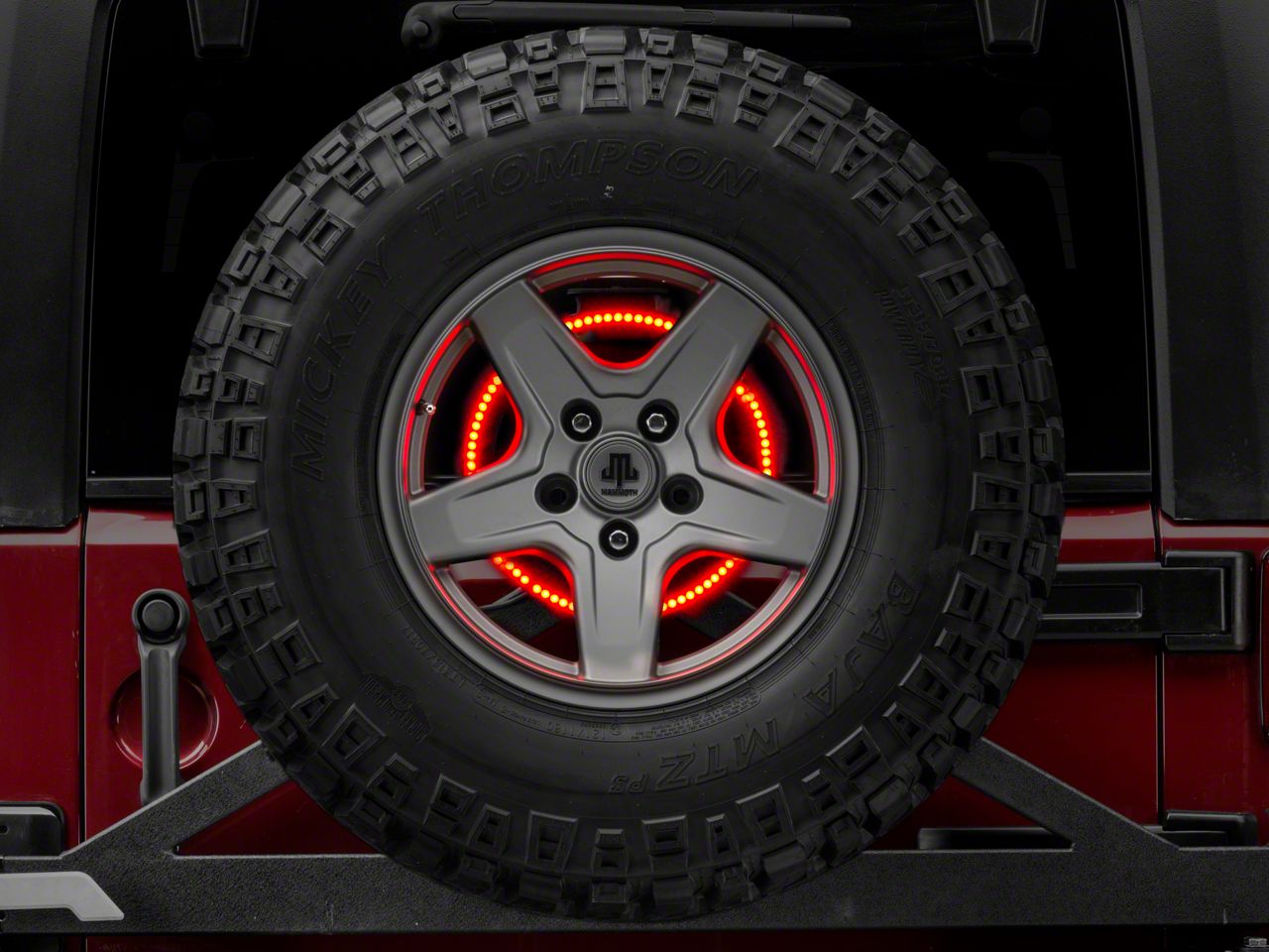 Rugged Ridge Jeep Wrangler Accessory Brake Light LED Ring 11585.04