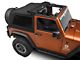 Bestop Trektop NX Glide Soft Top; Black Twill (07-18 Jeep Wrangler JK 2-Door)