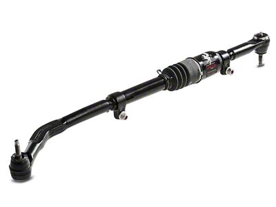 Steer Smarts YETI XD Drag Link with Griffin XD Attenuator; No-Drill Top Mount; Black Bellow (07-18 Jeep Wrangler JK)