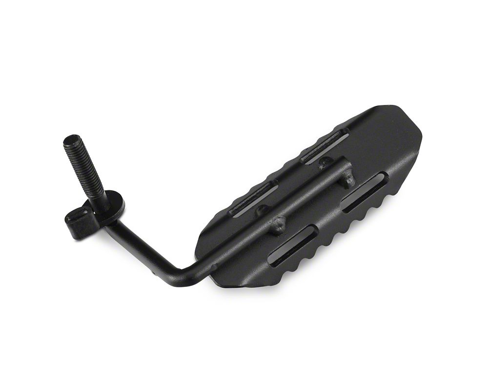 2007 Jeep Wrangler Accessories Jeep Wrangler JK/JL/JT Door Hinge Foot Pegs (2007-2025) - American Flag Design - 1 Pair Jeep Foot Peg