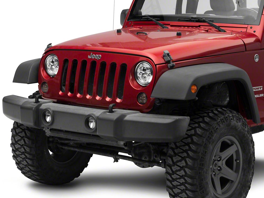 Raxiom Axial Series LED Amber Turn Signals; Smoked (07-18 Raxiom Axial Series LED Amber Turn Signals; Smoked (07-18