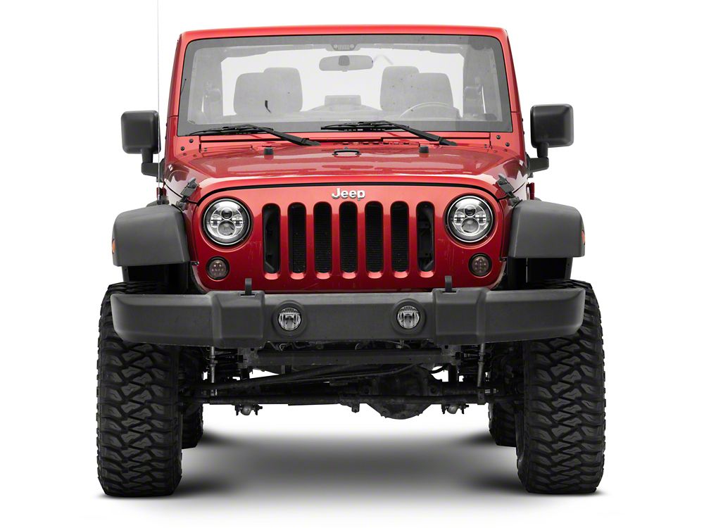 Raxiom Axial Series LED Amber Turn Signals; Smoked (07-18