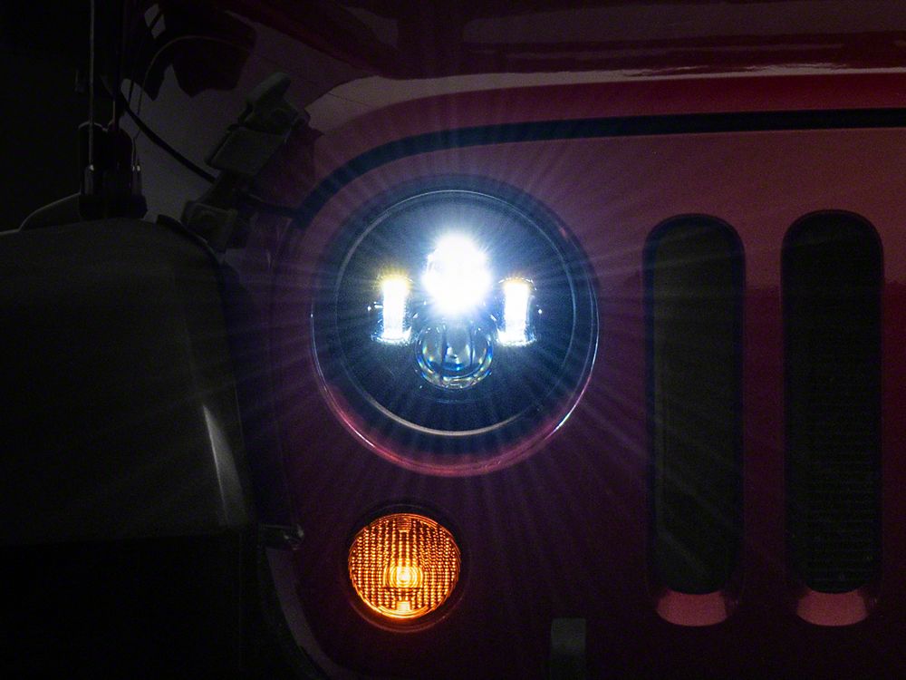 Raxiom Axial Series LED Daymaker Headlights; Black Housing Raxiom Axial Series LED Daymaker Headlights; Black Housing