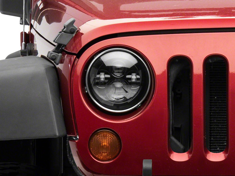 Raxiom Axial Series LED Daymaker Headlights; Black Housing Raxiom Axial Series LED Daymaker Headlights; Black Housing