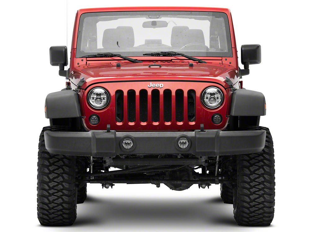 Raxiom Axial Series LED Daymaker Headlights; Black Housing