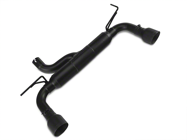 Flowmaster Outlaw Axle-Back Exhaust with Black Tips (07-11 Jeep Wrangler JK)