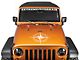 SEC10 Compass Decal; White (20-24 Jeep Gladiator JT)