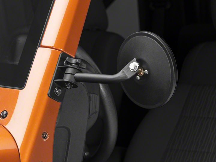 How to Install Rugged Ridge Round Stubby Trail Mirror Textured Black