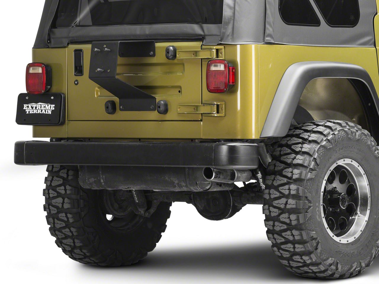 jeep yj spare tire carrier