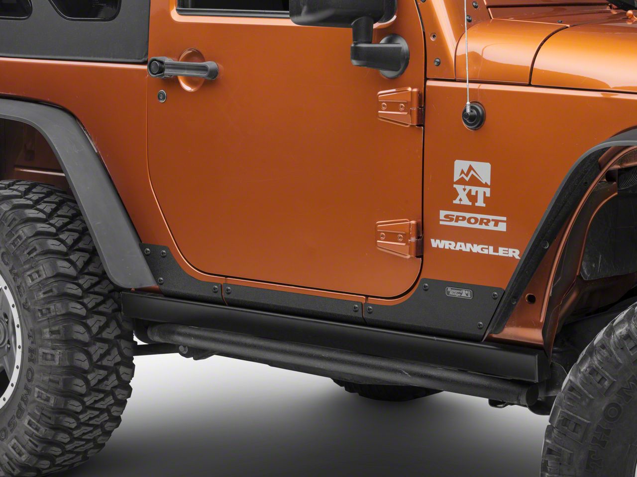 Rugged Ridge Jeep Wrangler Steel Body Armor Cladding Textured
