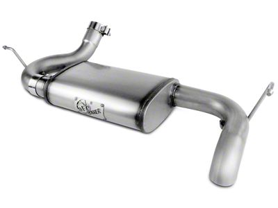 AFE MACH Force-XP 2.50-Inch Axle-Back Exhaust System (07-18 Jeep Wrangler JK)