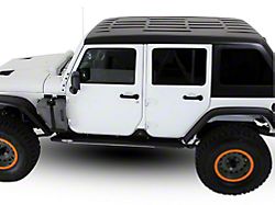 Patriot Fastbacks Victory Fastback Solid Hard Top; Textured Black (07-18 Jeep Wrangler JK 4-Door)