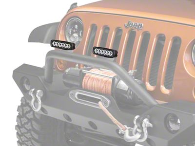 Raxiom 6-Inch Slim 6-LED Off-Road Light; Spot Beam (07-23 Jeep Wrangler JK & JL)