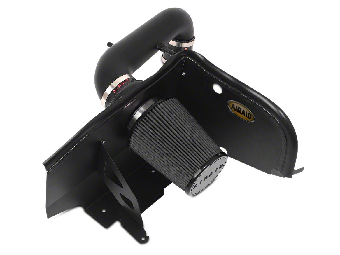 Airaid Jeep Wrangler Cold Air Dam Intake with Black SynthaMax Dry ...